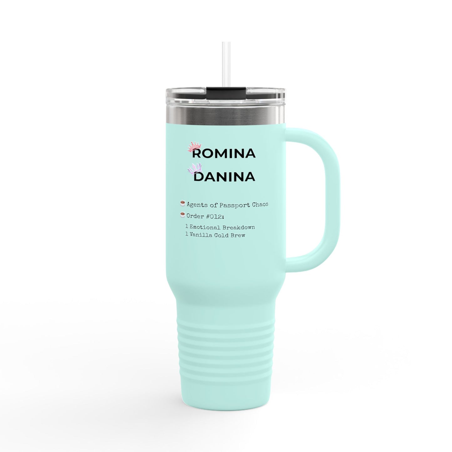 Romina & Danina – Chaos Travel Mug (Spangdahlem Edition)